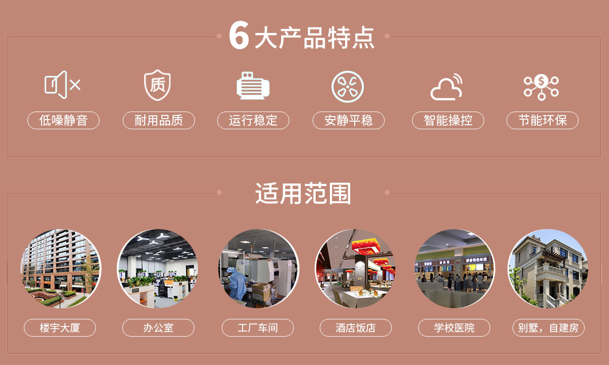 渦旋熱水機組供暖熱水用途多，噪音低  運行穩(wěn)